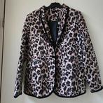 Jas beige -zwart luipaard maat 40, Maat 38/40 (M), Zwart, Nieuw, Ophalen of Verzenden