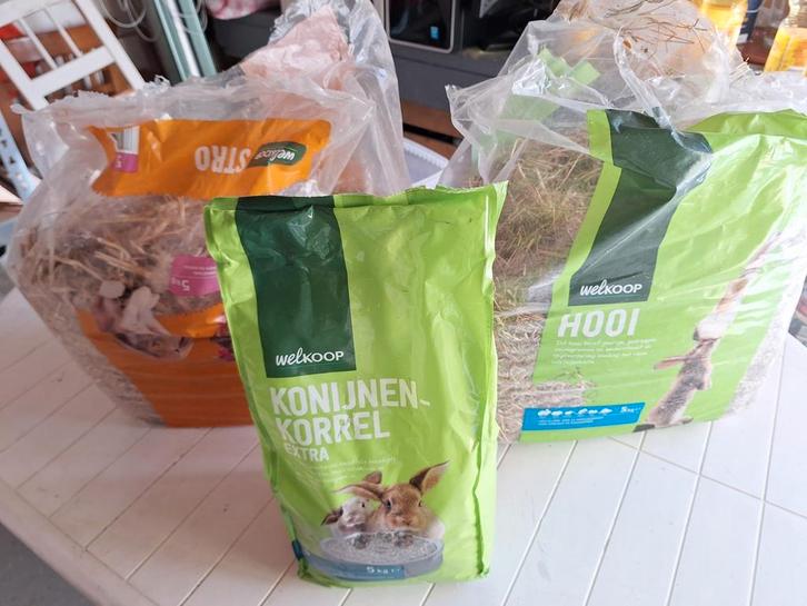 Konijnenvoer, hooi en stro voor konijn, Dieren en Toebehoren, Knaagdieren en Konijnen | Toebehoren, Nieuw, Overige typen, Ophalen of Verzenden