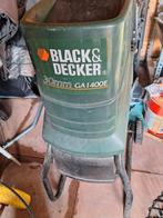Black & Decker  hakselaar tot 30 mm takken., Tuin en Terras, Ophalen of Verzenden, Zo goed als nieuw, Benzine, Black & Decker