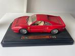 bburago ferrari gto 1984 modelauto 1:24, Hobby en Vrije tijd, Modelauto's | 1:24, Ophalen of Verzenden, Gebruikt, Auto, Bburago