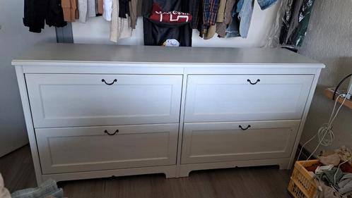 Mooi wit dressoir - landelijke stijl, Huis en Inrichting, Kasten | Dressoirs, Zo goed als nieuw, 150 tot 200 cm, 25 tot 50 cm