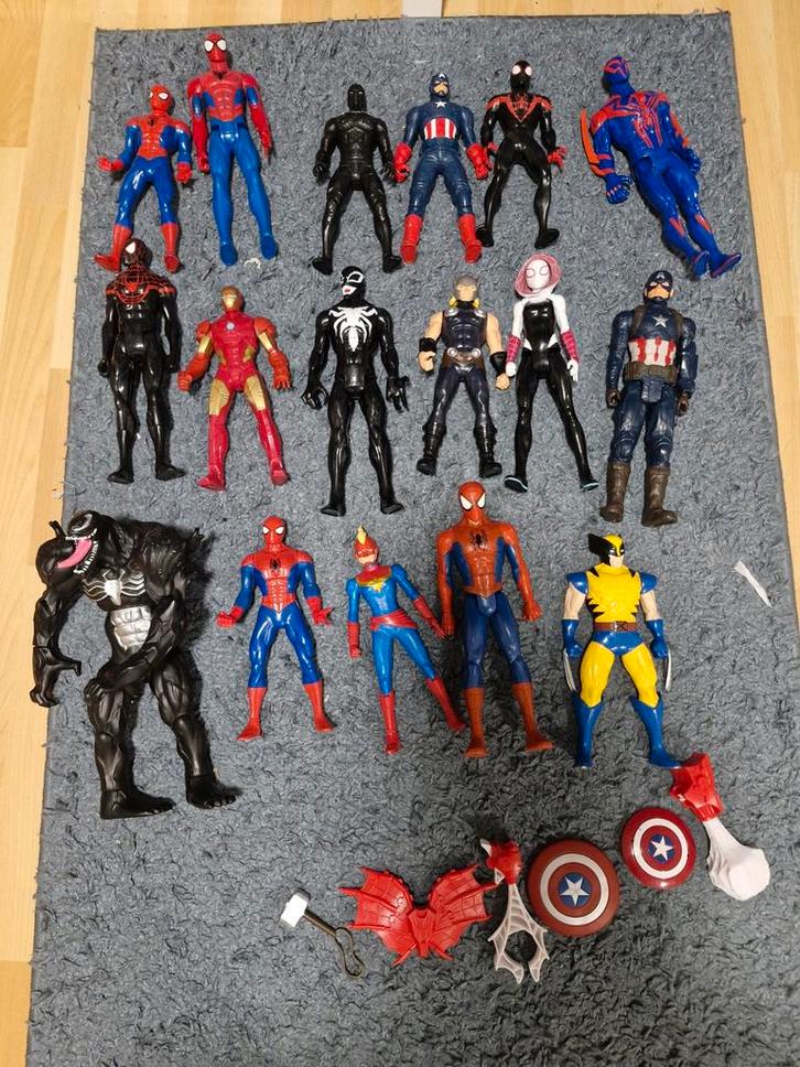 Marvel Speelgoed Figuren Set, Kinderen en Baby's, Speelgoed | Actiefiguren, Gebruikt, Ophalen