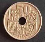 Spaanse munt 50 céntimos 1949 - Mooie staat!, Ophalen of Verzenden, Midden-Amerika, Losse munt