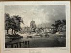 Gravure Leeuwarden oldenhove, Antiek en Kunst, Kunst | Etsen en Gravures, Ophalen of Verzenden