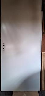 2 x witte opdekdeur 88 x 211,5 cm, Doe-het-zelf en Verbouw, Deuren en Horren, Ophalen, Gebruikt, Binnendeur, 200 tot 215 cm