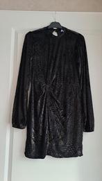 Cotton Club fluwelen jurk - Maat M, Maat 38/40 (M), Zwart, Ophalen of Verzenden, Zo goed als nieuw