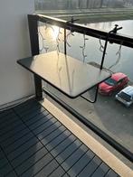 Balkon tafeltje, Tuin en Terras, Tuintafels, Ophalen of Verzenden, Gebruikt, Rechthoekig, Kunststof
