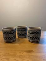 bloempotten, Rond, Ophalen of Verzenden, Zo goed als nieuw, Aardewerk