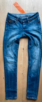 G Star Raw Midge Straight Wmn jeans met stretch W25 L32, Blauw, G Star RAW, Ophalen of Verzenden, Zo goed als nieuw
