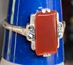 Antieke zilveren ring 935 gemerkt arts& crafts, Ophalen, Zilver