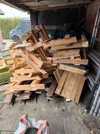 Brandhout / Pallets - Ideaal voor de kachel!, Ophalen, Gebruikt, 25 tot 50 mm, Pallet