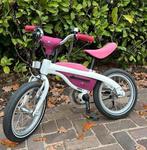 BMW Kidsbike roze 14 inch ZGAN 2-5 jaar ook een loopfiets, Fietsen en Brommers, Ophalen, Zo goed als nieuw, Minder dan 16 inch