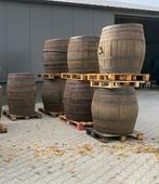 Houten vaten te gebruiken als statafel, Ophalen, Gebruikt