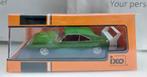 Ixo 1:43 Dodge Charger Daytona 1969 groen metallic/wit nieuw, Ophalen of Verzenden, Nieuw, Auto, Overige merken