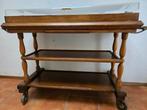 Vintage Rijdende bar, thee of dessert trolley / serveerwagen, Huis en Inrichting, Barren, Ophalen, Gebruikt