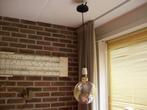 Industriële design  hanglamp glazen bol LED, Ophalen of Verzenden, Zo goed als nieuw, Minder dan 50 cm
