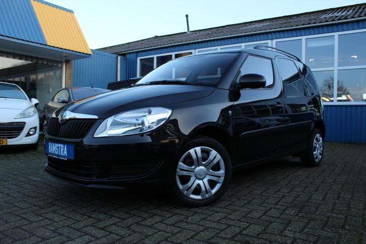 Skoda Roomster 1.2i "Plus Edition" Airco + AUX ! (bj 2011), Auto's, Skoda, Bedrijf, Te koop, Roomster, ABS, Airbags, Airconditioning