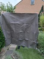 Schaduwdoek + lijnen+haringen + stekkers voor camper caravan, Ophalen of Verzenden, Zo goed als nieuw