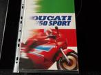 Folder Ducati 750 Sport, Motoren, Verzenden, Ducati