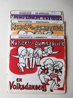 3 Singles Muziek bij de gymnastiek, Coby Lankester, ’75-‘76, Gebruikt, Single, Ophalen of Verzenden, Kinderen en Jeugd