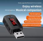 Bluetooth USB Adapter voor Auto - Nieuw!, Auto diversen, Carkits, Ophalen of Verzenden, Nieuw