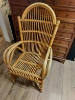 Vintage rotan stoel, Ophalen of Verzenden, Zo goed als nieuw, Rotan