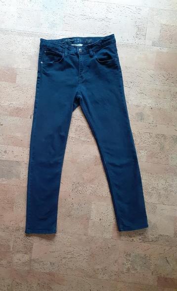 Blauwe broek donkerblauw maat 158 katoen jongen H&M ZGAN beschikbaar voor biedingen