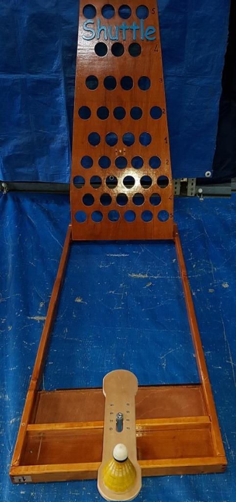 oud Hollandse spellen shuttle spel bensan enter, Hobby en Vrije tijd, Feestartikelen | Verhuur, Zo goed als nieuw, Overige, Ophalen