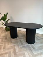 Eettafel Zwart Ovaal Cilinder Japandi OUTLET ‼️, Huis en Inrichting, Tafels | Bijzettafels, Ophalen of Verzenden, Nieuw, Ovaal
