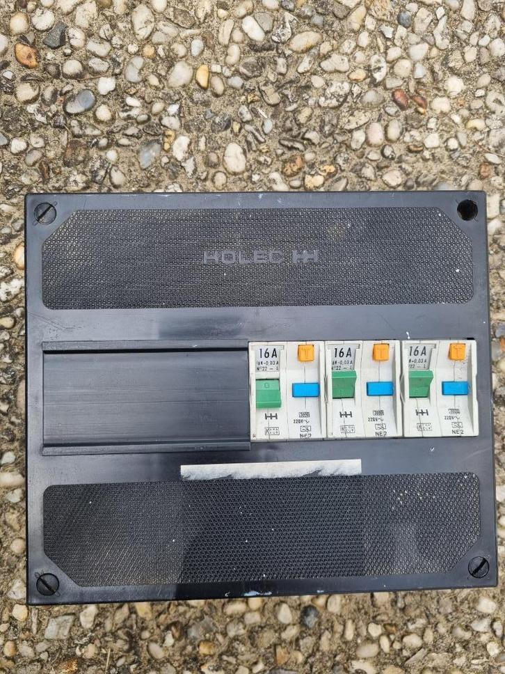 HH Holec groepenkast, Hobby en Vrije tijd, Elektronica-componenten, Gebruikt, Ophalen of Verzenden