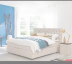 Boxspring Swiss sense, Huis en Inrichting, Slaapkamer | Boxsprings, Ophalen, Beige, Tweepersoons, Zo goed als nieuw