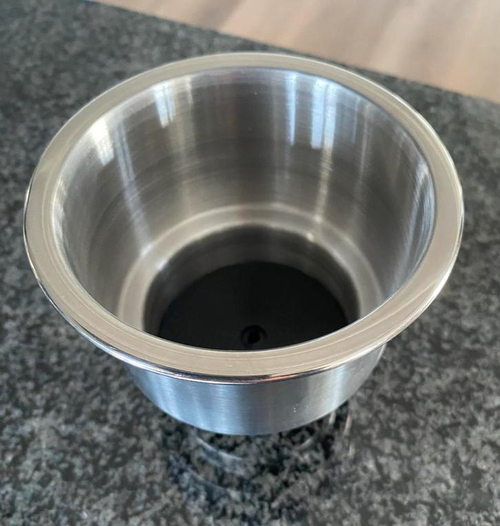 RVS Inbouw Bekerhouder - 4 Stuks - Nieuw, Watersport en Boten, Accessoires en Onderhoud, Nieuw, Interieur en Kussens, Ophalen of Verzenden