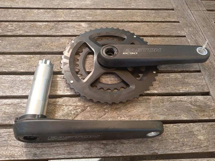 Easton EC90 172,5mm 47-32t 2x11 speed carbon crankset NIEUW, Fietsen en Brommers, Fietsonderdelen, Nieuw, Racefiets, Crankstel of Pedalen