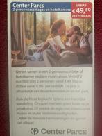 Center Parcs Vakantie Voordeelbon, Twee personen, Kortingsbon, Bungalowpark