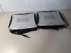 2x Panasonic Toughbook CF-19 - power on testet zonder lader, Computers en Software, Windows Laptops, Gebruikt, Ophalen of Verzenden