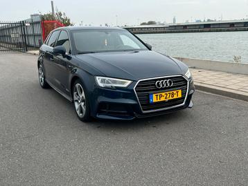 Audi A3 1.5 Tfsi 150pk AUT 3X S-LINE NAVI LEDER LED PDC beschikbaar voor biedingen