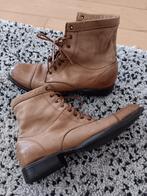 Frye Erin Boots 39 Cap Toe Lace Up Work, Fred de la Bretoniere, Bruin, Lage of Enkellaarzen, Ophalen of Verzenden