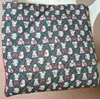 Kussentje met vrolijke kerstberen sloop met rits, 39 x 39 cm, Ophalen, Zo goed als nieuw, Rood, Vierkant