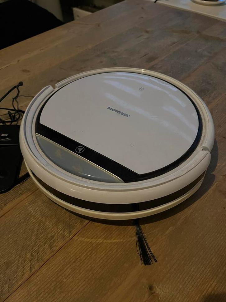 Medion Robotstofzuiger | MD18510 | 2900mAh, Witgoed en Apparatuur, Stofzuigers, Gebruikt, Robotstofzuiger, Reservoir, Ophalen of Verzenden