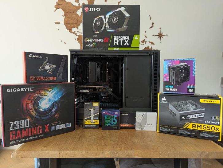 Desktop Game PC | RTX 2060 | I5-9600K, Computers en Software, Desktop Pc's, Gebruikt, 4 Ghz of meer, SSD, 16 GB, Met videokaart