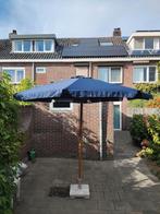 Parasol blauw, Ophalen, Zo goed als nieuw