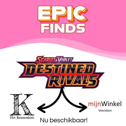 Pokémon Scarlet & Violet Destined Rivals nu beschikbaar!, Hobby en Vrije tijd, Verzamelkaartspellen | Pokémon, Nieuw, Losse kaart