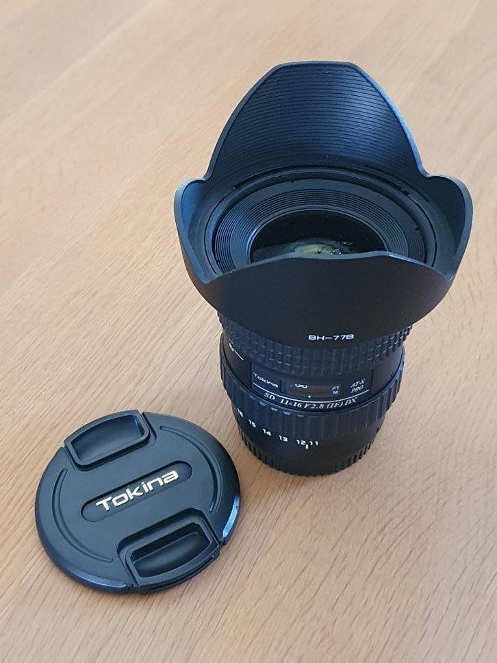 Sony Groothoeklens Tokina 11-16mm F2.8 (IF) DX, Audio, Tv en Foto, Fotografie | Lenzen en Objectieven, Gebruikt, Groothoeklens