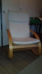 Poang stoel, Huis en Inrichting, Stoelen, Ophalen, Hout, Gebruikt, Overige kleuren