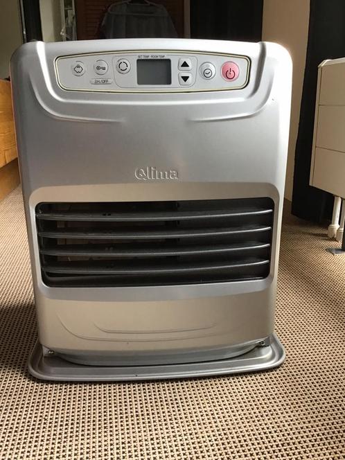 Qlima 3531 C-2 laser kachel, incl 7 liter petroleum, Huis en Inrichting, Kachels, Zo goed als nieuw, Petroleumkachel, Overige brandstoffen