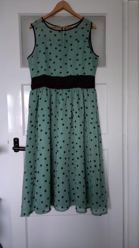 Lindy Bop polkadot dansjurk nieuw, Kleding | Dames, Ophalen of Verzenden, Nieuw, Zwart, Overige typen