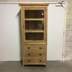 Buffetkast teak -  teakhout - vanaf € 355,- Bij TTM Wonen, Huis en Inrichting, TTM Wonen, Met deur(en), 200 cm of meer, Glas