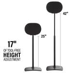 Set Sanus verstelbare speakerstandaard voor Era 300 (Z), Overige merken, Sanus, Overige typen, Onbekend
