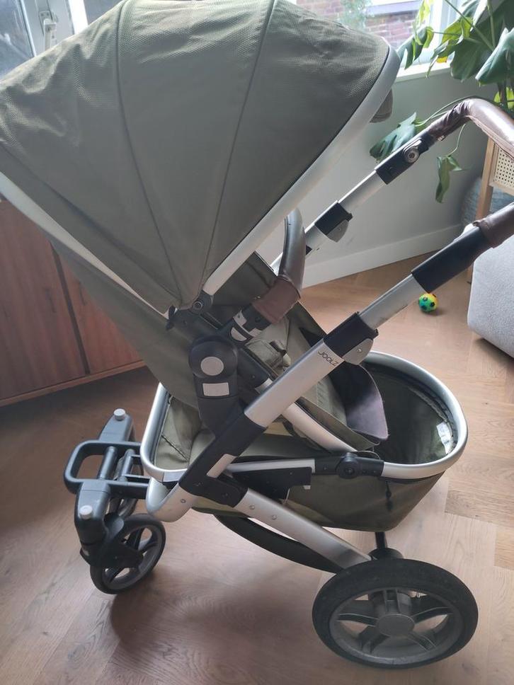 Joolz Geo Kinderwagen - Groen - Gebruikt, Kinderen en Baby's, Kinderwagens en Combinaties, Gebruikt, Overige merken, Luchtbanden