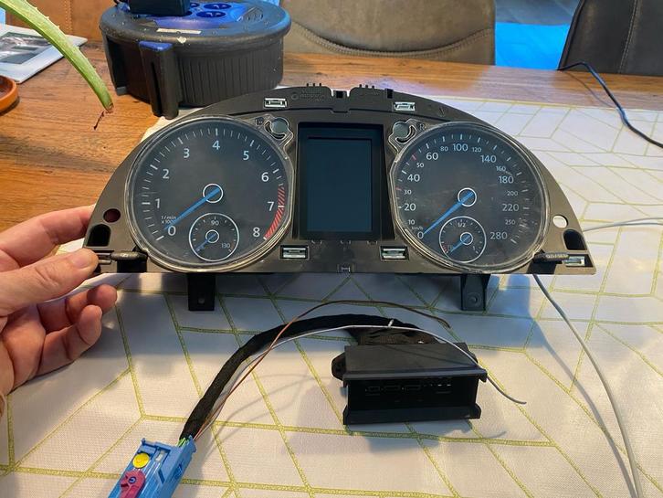 Passat 3C/CC R-Line Teller, Auto-onderdelen, Dashboard en Schakelaars, Volkswagen, Gebruikt, Ophalen of Verzenden